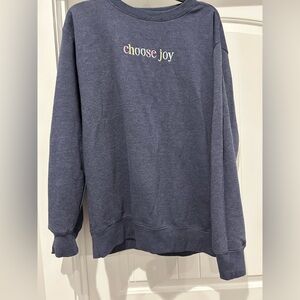 Love in Faith Navy Sweatshirt